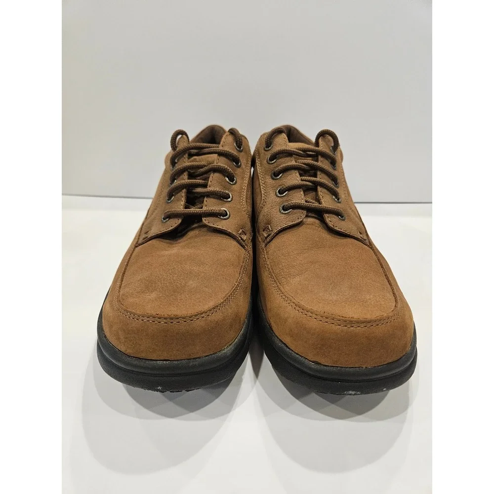 Dr. Scholls Brando II Mens Brown Leather Lace Up Comfort Oxford Shoes Size‎ 11